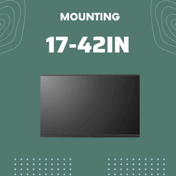 TV Mounting (17-42")